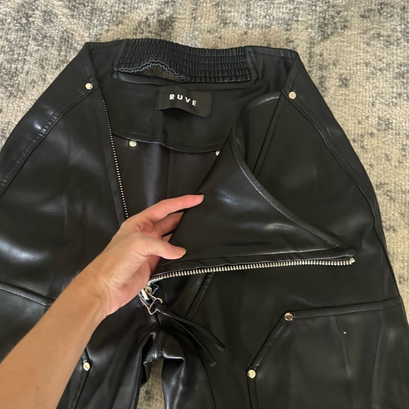 Ruve leather cargo pants xs - Picture 4 of 6